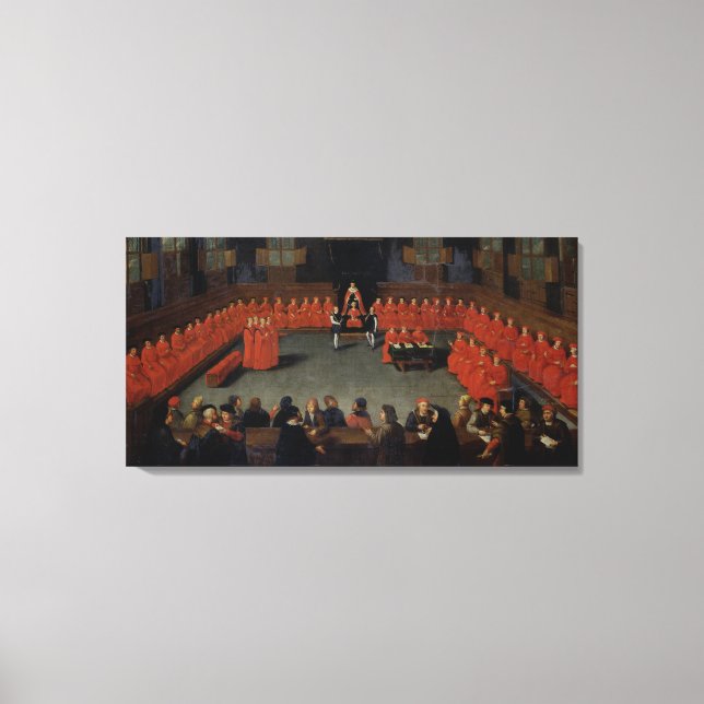 Toile Le Conseil des Malines (Recto)