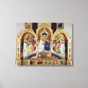 Toile Le couronnement de la Vierge