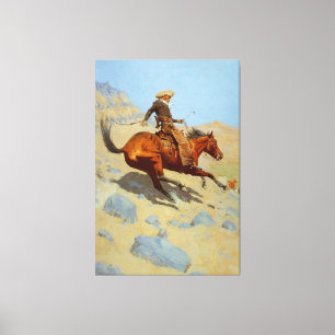 Toile Le Cowboy de Frederic Remington (1902)