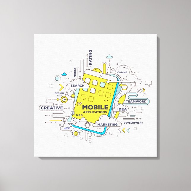Toile Le Credo de l'Entrepreneur (Recto)