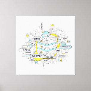 Toile Le Credo de l'Entrepreneur