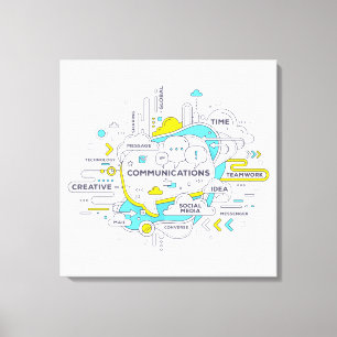 Toile Le Credo de l'Entrepreneur