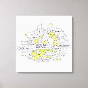 Toile Le Credo de l'Entrepreneur