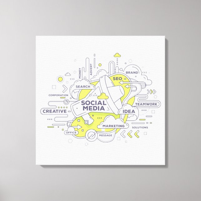 Toile Le Credo de l'Entrepreneur (Recto)