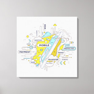Toile Le Credo de l'Entrepreneur