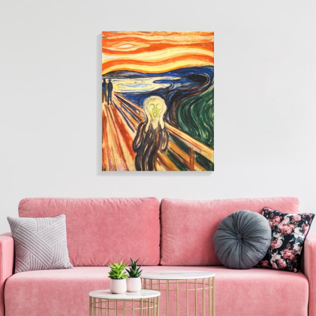 Toile Le Cri | Edvard Munch | (Insitu(Salon))