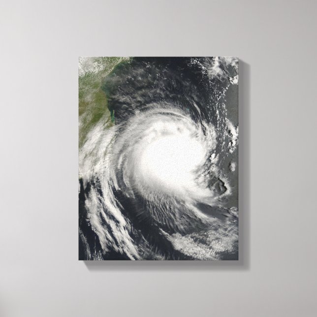Toile Le cyclone tropical Favio s'approche du Mozambique (Recto)