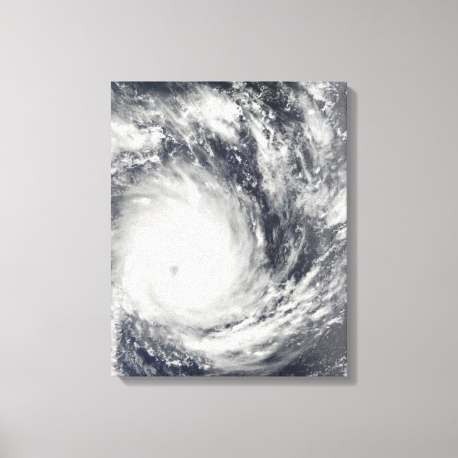 Toile Le cyclone tropical Gael au large de Madagascar (Recto)