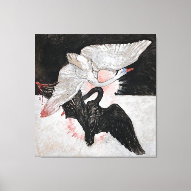 Toile Le Cygne, Groupe IX, No 2 par Hilma af Klint (Recto)