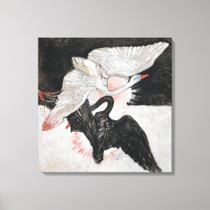 Toile Le cygne, no 2 Hilma af Klint