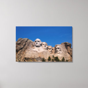 Toile Le Dakota du Sud, clef de voûte, le mont Rushmore