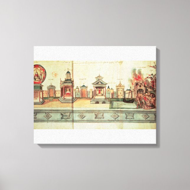 Toile Le décor du mystère valencien Jouer (Recto)