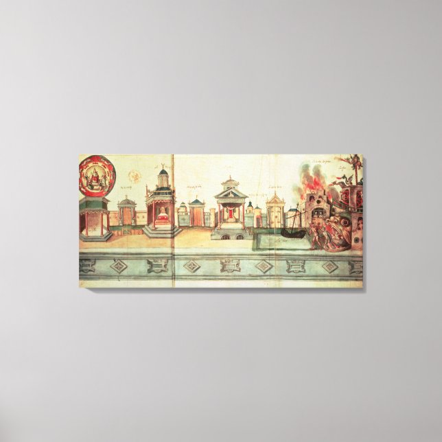 Toile Le décor du mystère valencien Jouer (Recto)