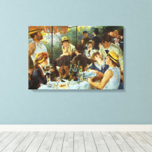 Toile Le déjeuner des canotiers de Pierre Renoir