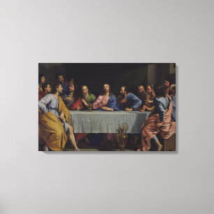 Toile Le dernier dîner, 1648