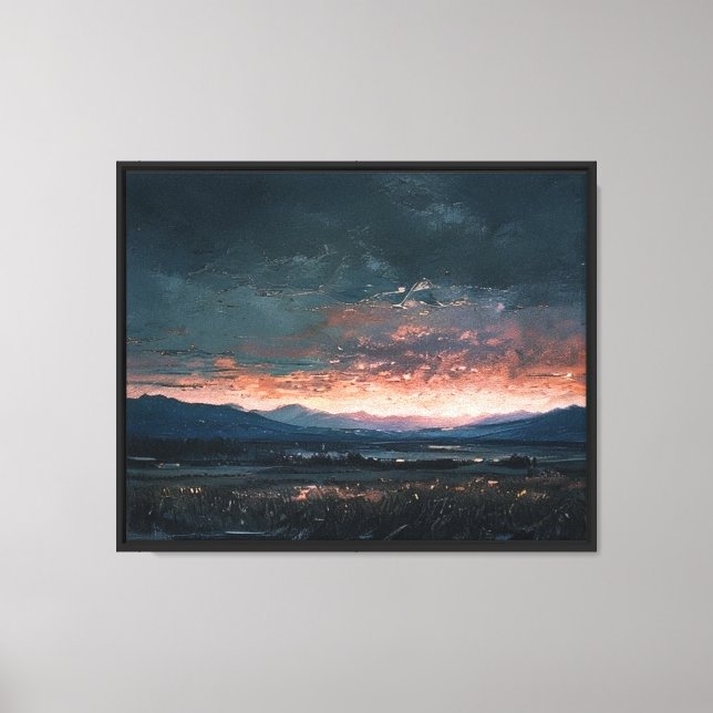 Toile Le Dernier émbre (Recto)