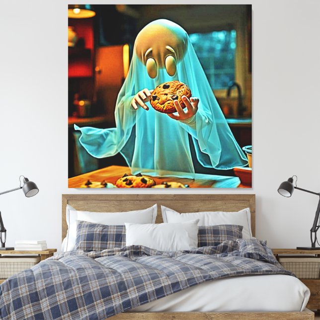 Toile Le désir du fantôme pour les cookies (Insitu(Chambre))