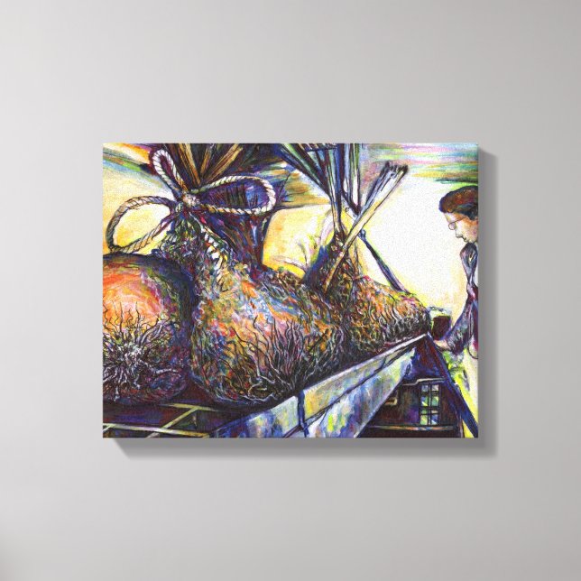 Toile Le destin hurlant de la vie (Recto)