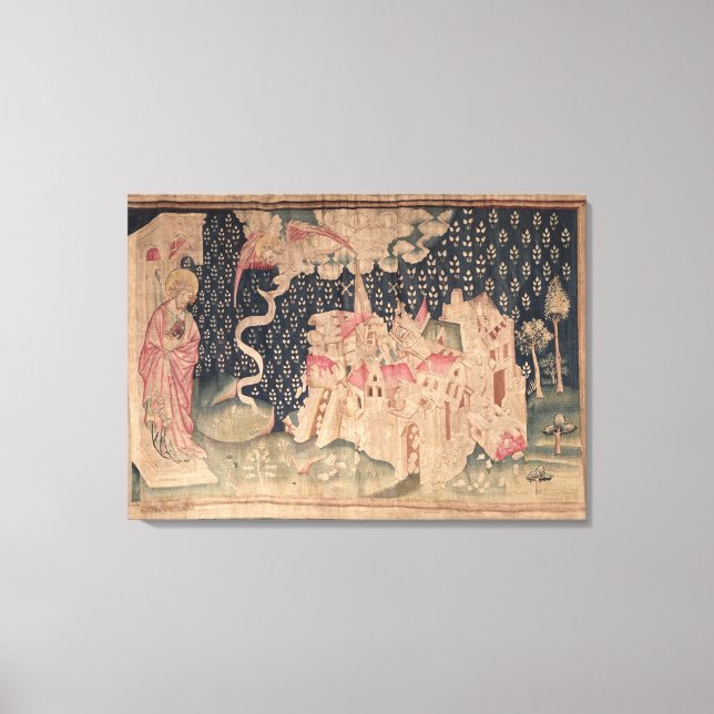 Toile Le deuxième ange annonce la chute de Babylone (Recto)