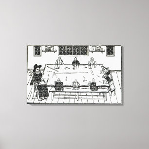 Toile Le deuxième Tableau de bon consolident