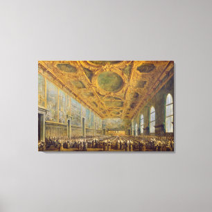 Toile Le doge de Venise remerciant le Conseil