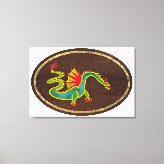 Toile Le Dragon 2009 (Recto)