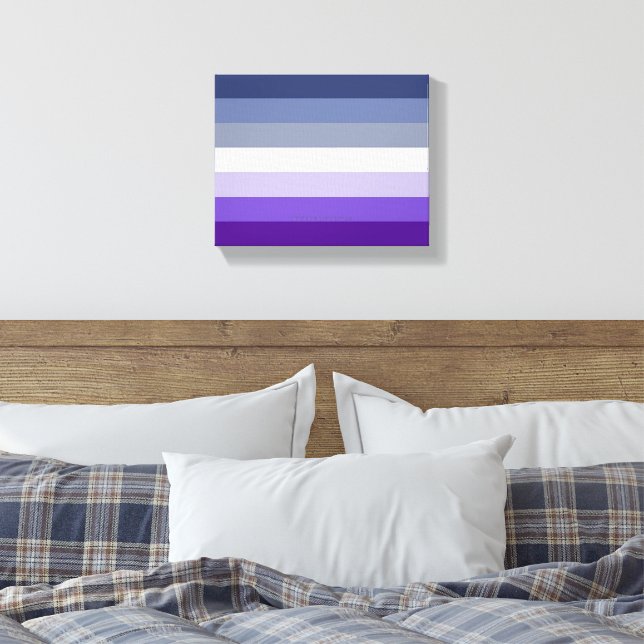 Toile Le drapeau de la fierté lesbienne boucher de Slipp (Insitu(Chambre))