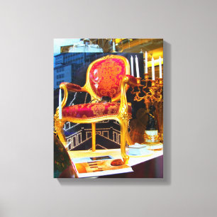 Toile Le Fauteuil - 11x14 a enveloppé la toile/chaise