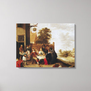 Toile Le festin du fils prodigue, 1644