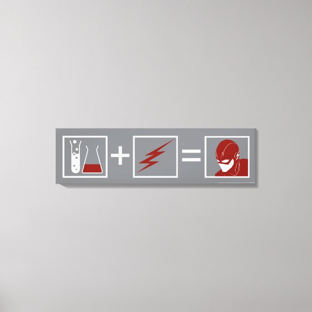 Toile Le Flash | Équation Flash (Recto)