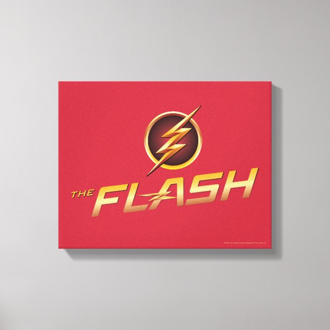 Toile Le Flash | Logo TV Show (Recto)