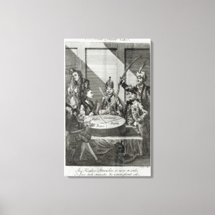 Toile Le gâteau à plomb polonais, c.1772