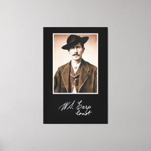 Toile Le gendarme Wyatt Earp dans son premier rôle