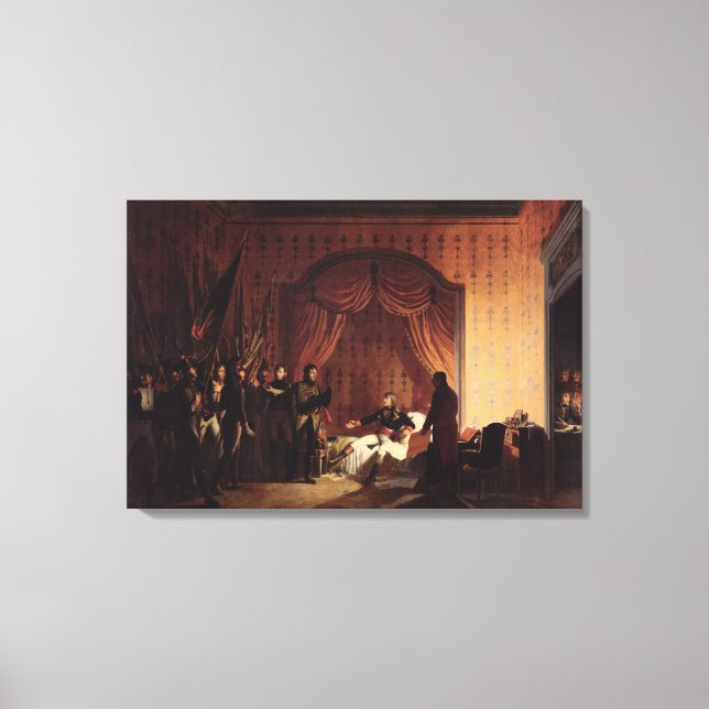 Toile Le général Bonaparte capturé Austro-sarde (Recto)