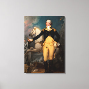 Toile Le général George Washington à Trenton