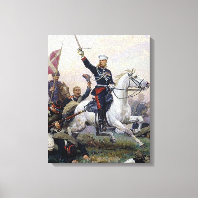 Toile Le général M.D. Skobselev dans le russo-turc (Recto)