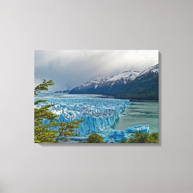 Toile Le glacier impressionnant de Perito Moreno (Recto)