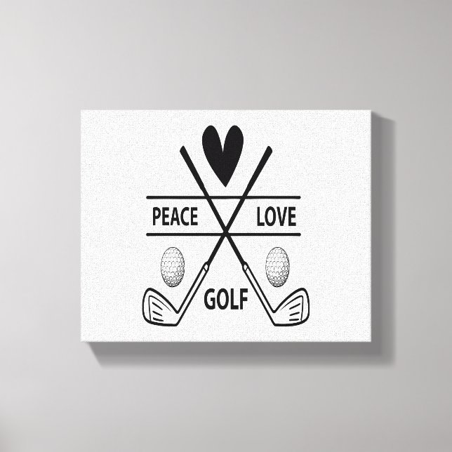 TOILE LE GOLF D'AMOUR DE PAIX (Recto)