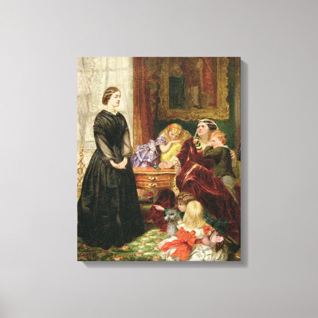Toile Le Gouvernement, 1860 (huile sur toile) (Recto)