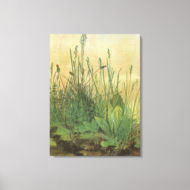 Toile Le Grand (Grand) morceau de Turf par Albrecht Dure (Recto)