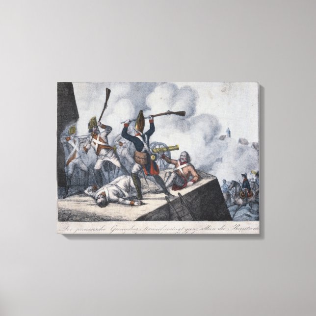 Toile Le Grenadier prussien (Recto)