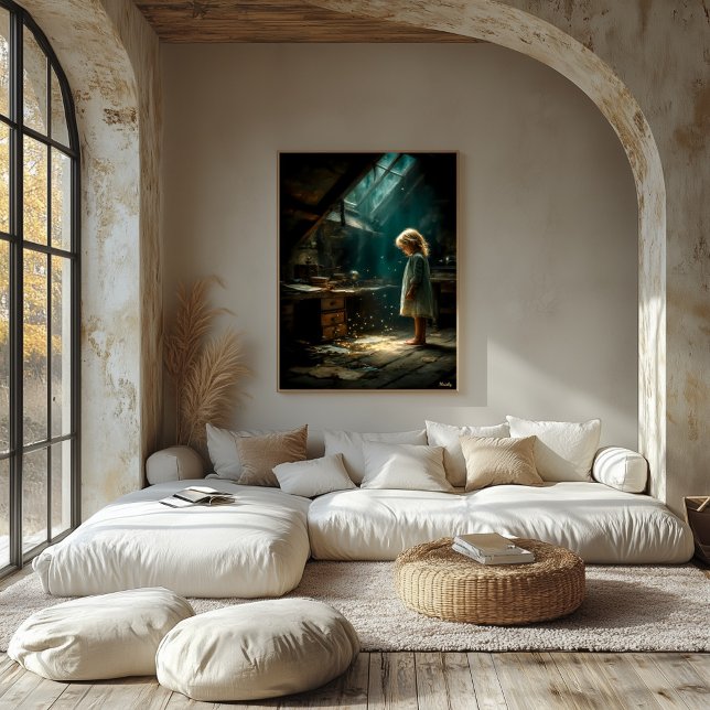Toile Le grenier des petites lumières (Créateur téléchargé)