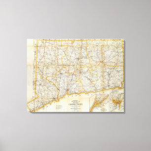 Toile Le guide de Mendenhall, carte de route le