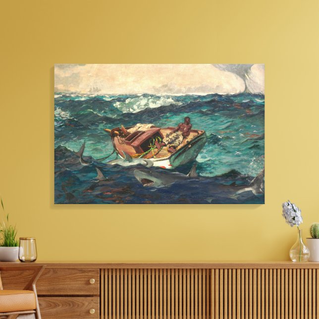 Toile Le Gulf Stream | Winslow Homer | (Insitu(Salon))