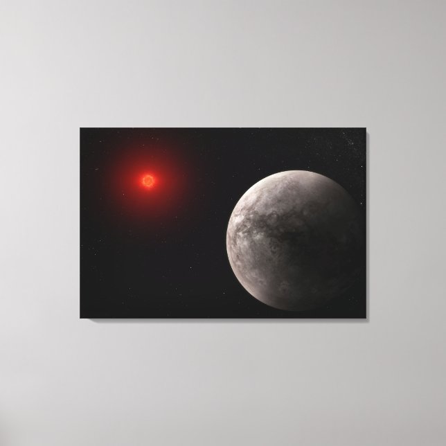 Toile Le Hot Rocky Exoplanet Trappist-1 B. (Recto)