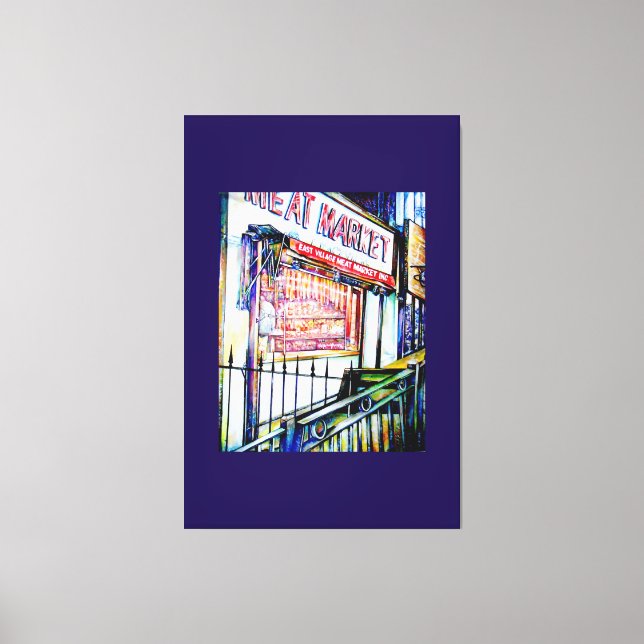 Toile Le jardin de la sagesse de l'East Village (Recto)