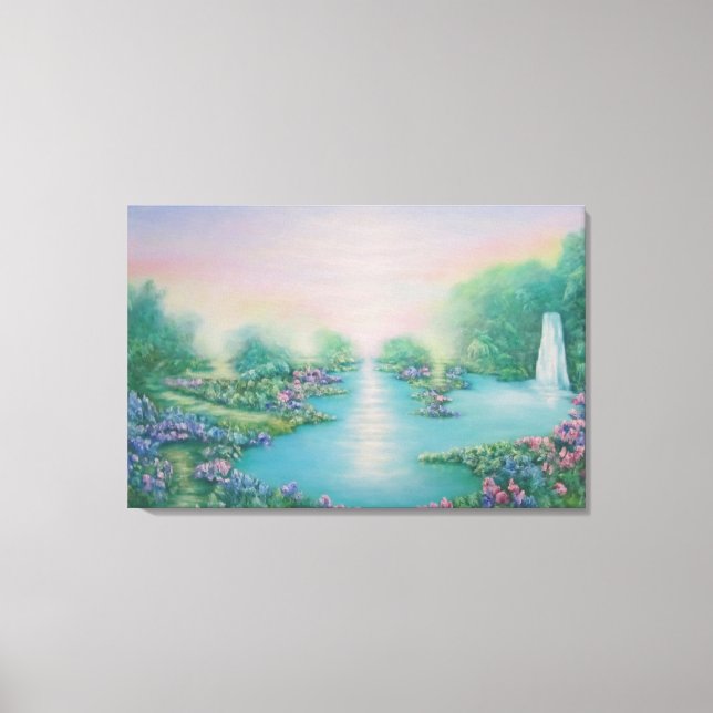 Toile Le jardin d'Eden 2011 (Recto)