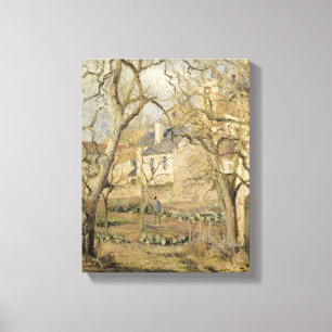 Toile Le Jardin des légumes, 1878