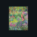 Toile Le Jardin Iris De Giverny By Claude Monet<br><div class="desc">Le jardin d'Iris à Giverny peint par Claude Monet. Vers 1900. Cette image est du domaine public.</div>