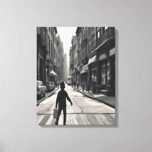 Toile Le Jour Fondu de Côté